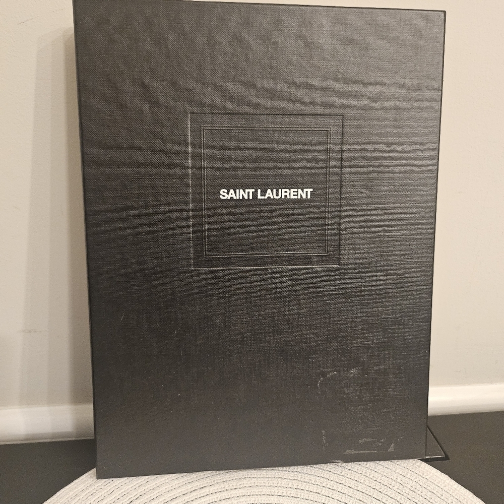 Saint Laurent Leather Zip Pouch / Document Holder - Picture 9 of 9